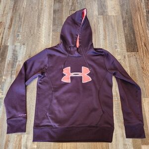 Under Armour Cold Gear Dark Purple Hoodie